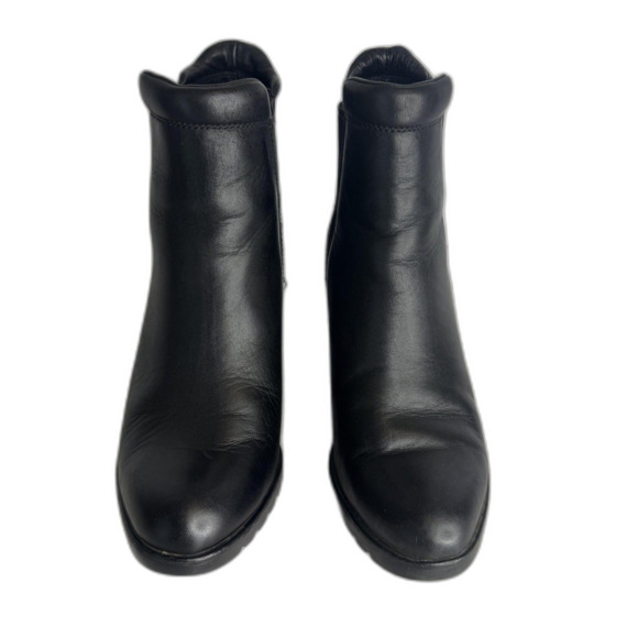 Sorel after hours Black Waterproof Leather Chelsea ankle boots size 8 ladies - Picture 4 of 10